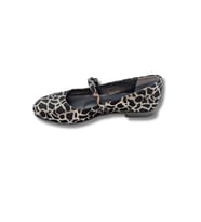 Çiğdem Kundura FlintTide Suni Rugan Kadın Babet - FlintTide - BEJ - 39 (Leopar)