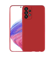 Samsung Galaxy A33 5G Kılıf Soft Mat Premier Case Kapak (Kırmızı)