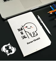 Kişiye Özel Burç Tasarımlı Esprili Defter Kalem Seti (Model 2)
