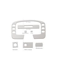 Meriç® Ford Transit Ön Torpido Kaplama Maun 7 Parça 1995-1997 (Alüminyum)