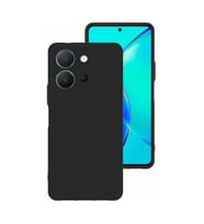 Vivo Y36 Kılıf Kamera Korumalı Silikon Rubber Arka Kapak (Siyah)