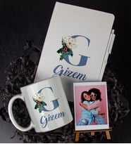 Kişiye Özel Defter Kalem Kupa Ve Fotoğraflık Seti 85919 (Model 5)