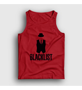 Presmono Unisex Beyaz Vest The Blacklist Atlet 184041tt (Kırmızı)