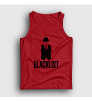 Presmono Unisex Beyaz Vest The Blacklist Atlet 184041tt (Kırmızı)
