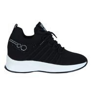 Mp 241-1669ZN Yazlık Kadın Sneaker Spor Ayakkabı (Siyah)
