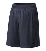 Ghassy Co. Erkek Performans Tech. Cepli Hızlı Kuruma Active Koşu Antrenman Spor Şort (Koyu Gri)