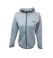 Adidas A0796 Kadın Scuba Kapüşonlu Tam Fermuarlı Sweatshirt - Beyaz - ST01105-Beyaz-S (Mavi)