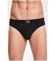 İlke Erkek Bambu Slip Külot 1607 - 6 Adet (Siyah)