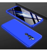 Oppo A5 2020 Kılıf Zore Ays Full Koruma Kılıf (Mavi)