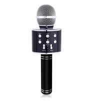 C-8501 Sihirli Bluetooth Karaoke Mikrofon Usb Kart Girişi Türkçe Seslendirmeli (Siyah)