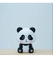 Karikatür Sevimli Güneş Sallayarak Kafa Beckoning Panda Oyuncak (118)