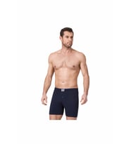 Namaldı 3 Adet Siyah Renk Penye Boxer (Lacivert)
