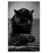 Cakapuzzle Siyah Jaguar Puzzle Yapboz MDF (Ahşap) (255 Parça)
