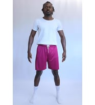 ZEROOSPORT Futbol Şortu (Mürdüm)