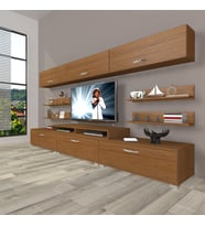 Decoraktiv Ekoflex 8y Slm Tv Ünitesi Tv Sehpası (Ceviz)