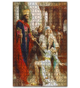 Cakapuzzle Pino Daeni Premses Ester Görseli Puzzle Yapboz MDF (Ahşap) (500 Parça)