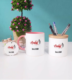 Avukat Kupa Bardak Kalemlik ve Anahtarlık İsme Özel (Model 4)