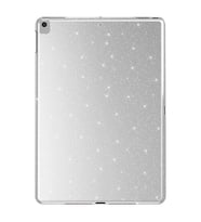 iPad 10.2 (8.Nesil) Tablet Koton Işıltılı Parlak Görünümlü Kılıf (Gümüş)