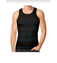 FORM ANGEL 6012 ERKEK BEDEN İNCELTİCİ KORSE ATLET TEKLİ (Siyah)