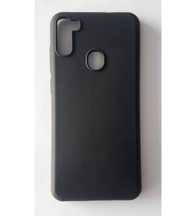 GALAXY A11 YUMUŞAKKILIF+EKRAN KORUYUCU (Siyah)