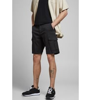 Jack & Jones Erkek Kargo Şort - 12182555 (Siyah)