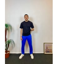 Erkek Regular Fit Eşofman Altı SPR24EA80 (Saks)