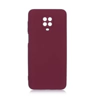 Xiaomi Redmi Note 9 Pro Kılıf Özel Orijinal Lansman Serisi, İçi Kadife, Pürüzsüz Yumuşak ve Mat TPU Silikon (Koyu Mor)