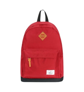 Athletic Detay Seyahat Okul Çantası Günlük Unisex Sırt Çantası (Kırmızı)