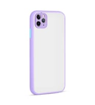 Apple iPhone 11 Pro Max Kılıf Zore Hux Kapak (Lila)