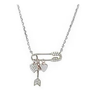 Masaliko Şans Gümüş Kolye KL2237, 925 Ayar Gümüş (Gümüş)