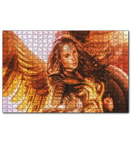 Cakapuzzle  Wonder Woman  Puzzle Yapboz MDF (Ahşap) (255 Parça)