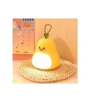 Livava Avokado Led Masa Lambası, Usb Li, Mavi, 10x11 (Sarı)