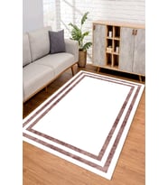Dijital Kaymaz Taban Yıkanabilir Renkli Salon Halısı Mutfak Halısı Yolluk ND-SD-299 (Pudra Rengi)