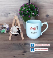 Avukat Kupa Bardak Beyaz ve Fotoğraflı Ahşap Anahtarlık Hediye (Model 5)