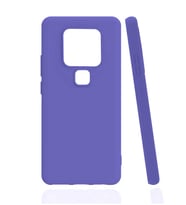 Kvy Tecno Camon 16 Biye Silikon Kılıf (Lila)