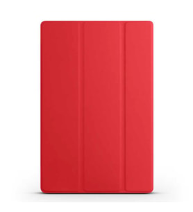 Galaxy Tab A8 10.5 SM-X200 (2021) Smart Cover Standlı 1-1 Kılıf (Kırmızı)