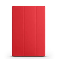Galaxy Tab A8 10.5 SM-X200 (2021) Smart Cover Standlı 1-1 Kılıf (Kırmızı)