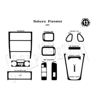 Meriç® Subaru Forester Ön Torpido Kaplama Maun 13 Parça 1997-2007 (Piano Black)