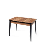 İkon Açılır MDF HighGloss Mutfak Masası 70x110 (Ceviz)