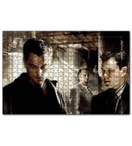 Cakapuzzle Departed Leo Matt ve Jack  Puzzle Yapboz MDF (Ahşap) (1000 Parça)