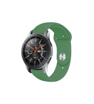 BİPOWER Huawei Watch 20mm KRD19 Classic Silikon Kordon (Koyu Yeşil)