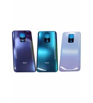 Xiaomi Redmi Note 9 Arka Pil Batarya Kapak Cam  (Mavi)