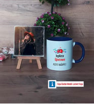 İngilizce Öğretmeni Fotoğraflı Dekoratif Taş, Kupa Bardak Beyaz Hediye Öğretmenler Günü Hediyesi (Model 3)