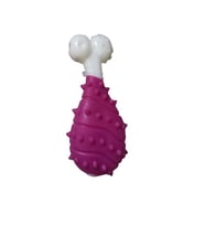 Dental Tavuk Budu Küçük kemik 11 cm Pembe (Mor)