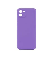 Kvy Samsung Galaxy A03 Biye Silikon Kılıf (Lila)
