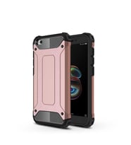 Xiaomi Redmi Go Armor Hyrbit Zırh Kılıf (Rose)