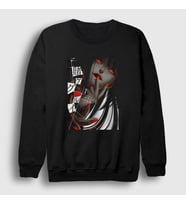 Presmono Unisex Beyaz Yumeko Anime kakegurui Sweatshirt 240148tt (Siyah)