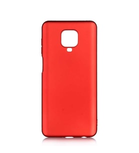 Xiaomi Redmi Note 9 Pro Kılıf Soft Mat Premier Case (Kırmızı)