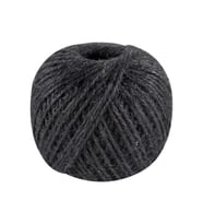 Jut İplik Renkli 100 gr (Siyah)