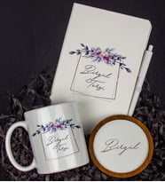 Kişiye Özel Defter Kalem Kupa Ve Bardak Altlığı Hediye Seti 103813 (Model 5)